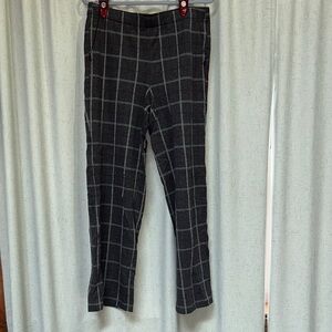 J. Jill Women's Checkered Trousers